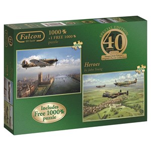 Falcon (11135) - "40th Anniversary Heroes" - 1000 brikker puslespil