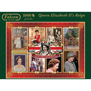 Falcon (11085) - "Queen Elizabeth II's Reign" - 1000 brikker puslespil