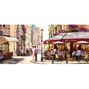 Castorland (B-060085) - Richard Macneil: "Lovers in Paris" - 600 brikker puslespil