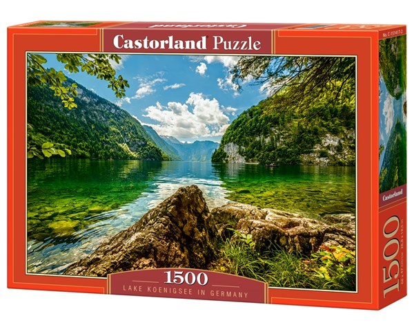 Castorland (C-151417) - "Lake Koenigsee in Germany" - 1500 brikker puslespil