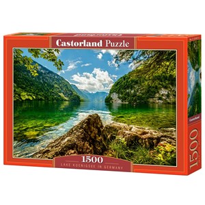 Castorland (C-151417) - "Lake Koenigsee in Germany" - 1500 brikker puslespil