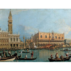 Ravensburger (15402) - Canaletto: "Ducal Palace" - 1000 brikker puslespil