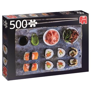 Jumbo (18537) - "Sushi" - 500 brikker puslespil