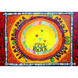 Grafika (00934) - "Family Portrait" - 1000 brikker puslespil