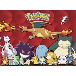 Ravensburger (10934) - "Pokemon" - 100 brikker puslespil