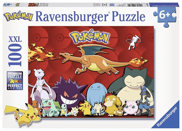 Ravensburger (10934) - "Pokemon" - 100 brikker puslespil
