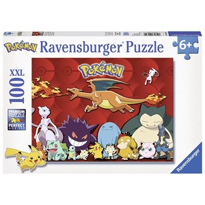 Ravensburger (10934) - "Pokemon" - 100 brikker puslespil