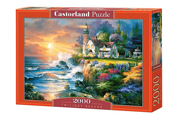 Castorland (C-200528) - "Twilight Beacon" - 2000 brikker puslespil