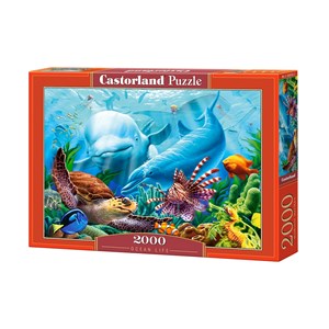 Castorland (C-200627) - "Ocean Life" - 2000 brikker puslespil