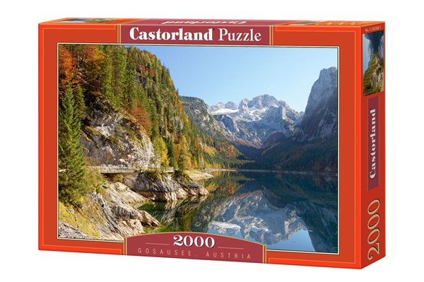 Castorland (C-200368) - "Gosausee, Austria" - 2000 brikker puslespil