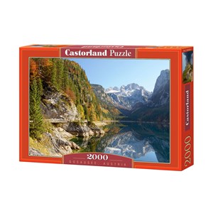 Castorland (C-200368) - "Gosausee, Austria" - 2000 brikker puslespil
