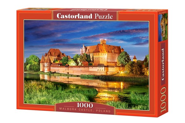Castorland (C-103010) - "Poland, Malbork Castle" - 1000 brikker puslespil