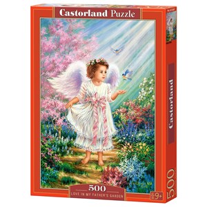 Castorland (B-52837) - "Love in my Father's Garden" - 500 brikker puslespil