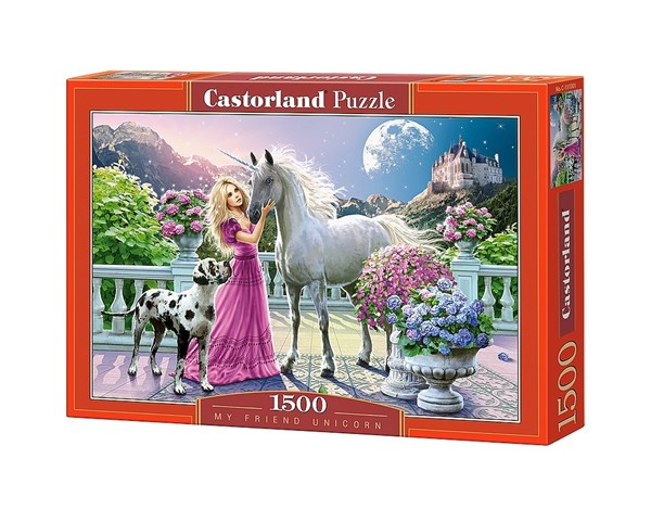 Castorland (C-151301) - "My Friend Unicorn" - 1500 brikker puslespil
