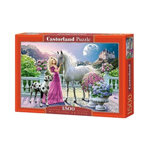 Castorland (C-151301) - "My Friend Unicorn" - 1500 brikker puslespil