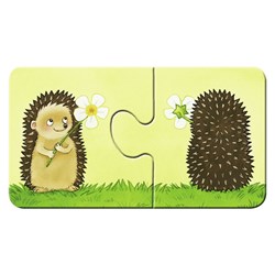 Ravensburger (06888) - "Farm Animals" - 2 brikker puslespil