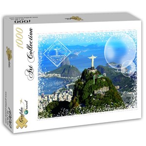 Grafika (T-00228) - "Brazil" - 1000 brikker puslespil