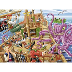 Ravensburger (10939) - "Pirate Boat Adventure" - 100 brikker puslespil