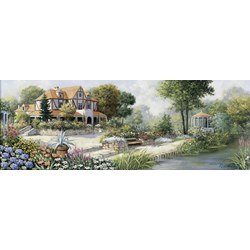 Art Puzzle (4333) - Peter Motz: "English Cottage" - 1000 brikker puslespil