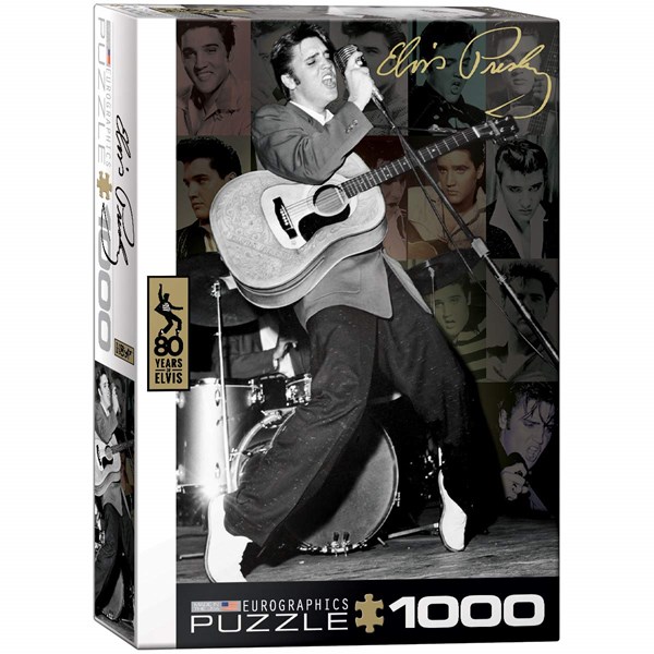 Eurographics (6000-0814) - "Elvis Presley" - 1000 brikker puslespil