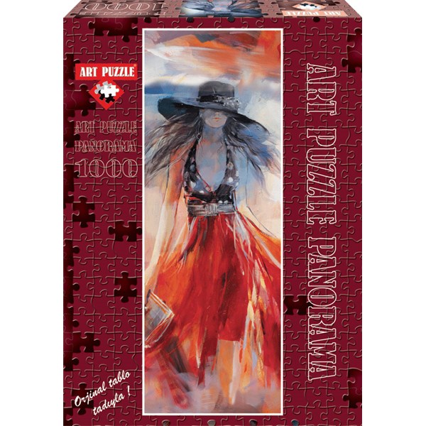 Art Puzzle (4332) - Willem Haenraets: "Summer Dress" - 1000 brikker puslespil