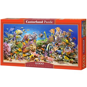 Castorland (C-400089) - "The underwater life" - 4000 brikker puslespil