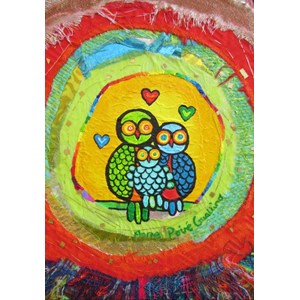 Grafika Kids (01741) - Anne Poire, Patrick Guallino: "Le Nid Porte-bonheur" - 100 brikker puslespil