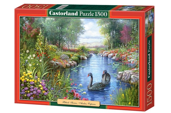 Castorland (C-151042) - "Black Swans" - 1500 brikker puslespil