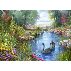 Castorland (C-151042) - "Black Swans" - 1500 brikker puslespil