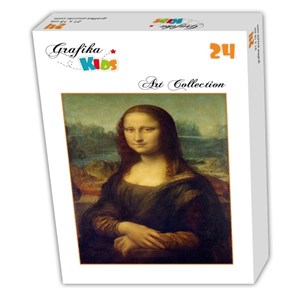 Grafika (00060) - Leonardo Da Vinci: "Leonardo da Vinci 1503-1506" - 24 brikker puslespil
