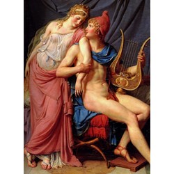 Grafika Kids (00364) - Jacques-Louis David: "The Loves of Paris and Helen, 1788" - 300 brikker puslespil