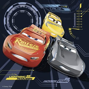Ravensburger (06925) - "Cars 3" - 25 36 49 brikker puslespil
