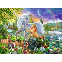 Ravensburger (13673) - "Magical Meet" - 200 brikker puslespil