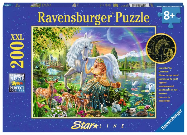 Ravensburger (13673) - "Magical Meet" - 200 brikker puslespil