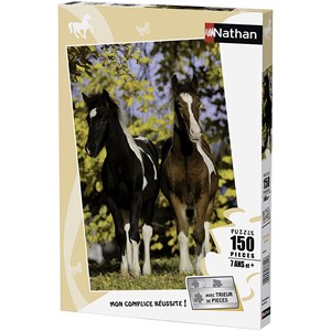 Nathan (86804) - "Charmerende føl" - 150 brikker puslespil