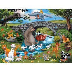 Ravensburger (10947) - "Animal Friends" - 100 brikker puslespil