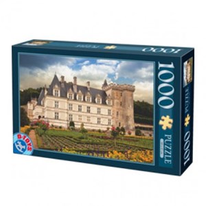 D-Toys (67562-FC04) - "Castles of France, Château de Villandry" - 1000 brikker puslespil