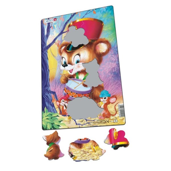 Larsen (CU1-2) - "Cute Animals" - 14 brikker puslespil