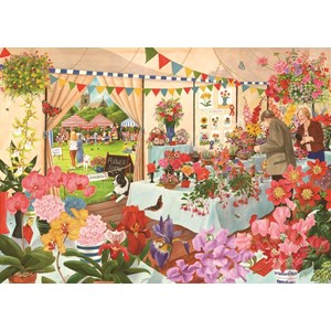 The House of Puzzles (3619) - "Flower Show" - 1000 brikker puslespil