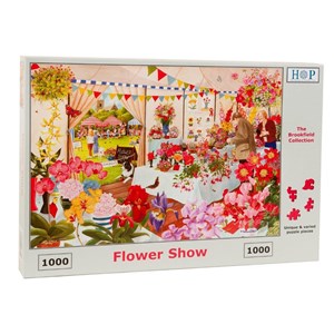 The House of Puzzles (3619) - "Flower Show" - 1000 brikker puslespil