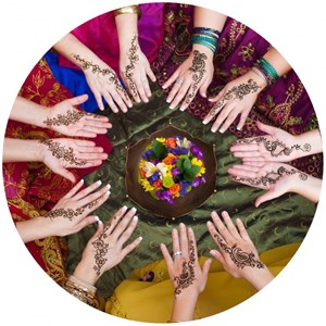 Grafika (Wood-00006) - "Indian Women" - 80 brikker puslespil