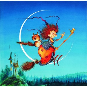 Grafika (02164) - François Ruyer: "Witch" - 1500 brikker puslespil