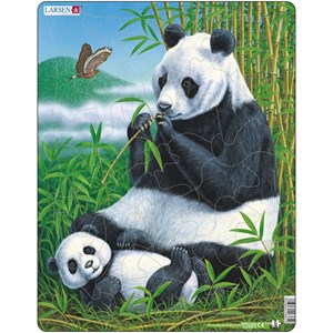 Larsen (D5) - "Panda" - 33 brikker puslespil