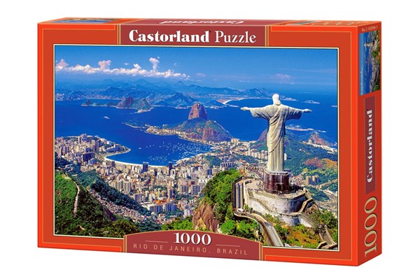 Castorland (C-102846) - "Rio de Janeiro, Brazil" - 1000 brikker puslespil