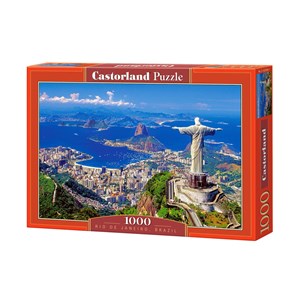 Castorland (C-102846) - "Rio de Janeiro, Brazil" - 1000 brikker puslespil