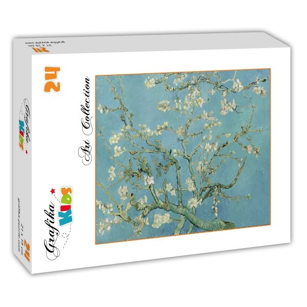 Grafika Kids (00041) - Vincent van Gogh: "Vincent van Gogh, 1890" - 24 brikker puslespil