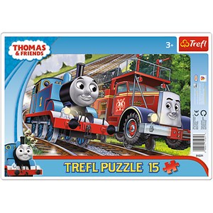 Trefl (31231) - "Thomas og Venner" - 15 brikker puslespil