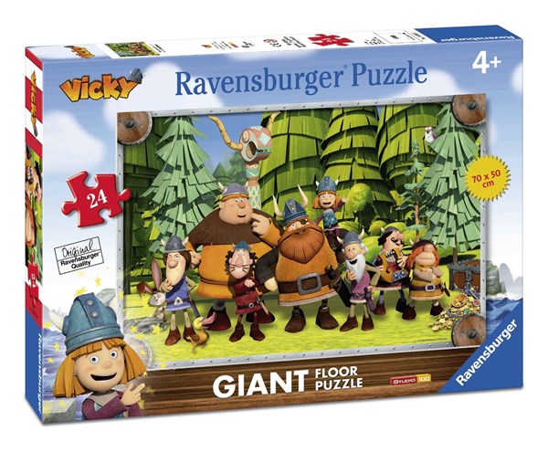 Ravensburger (05462) - "Wickie" - 24 brikker puslespil