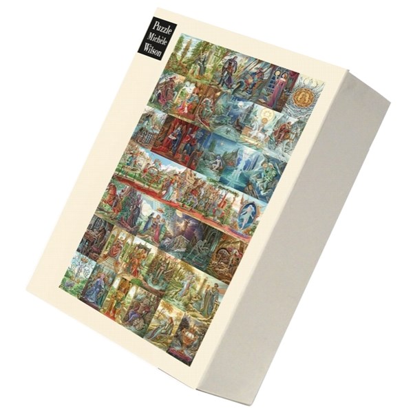 Puzzle Michele Wilson (A211-5000) - Florence Magnin: "The Tarot of Amber" - 5000 brikker puslespil