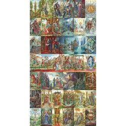 Puzzle Michele Wilson (A211-5000) - Florence Magnin: "The Tarot of Amber" - 5000 brikker puslespil
